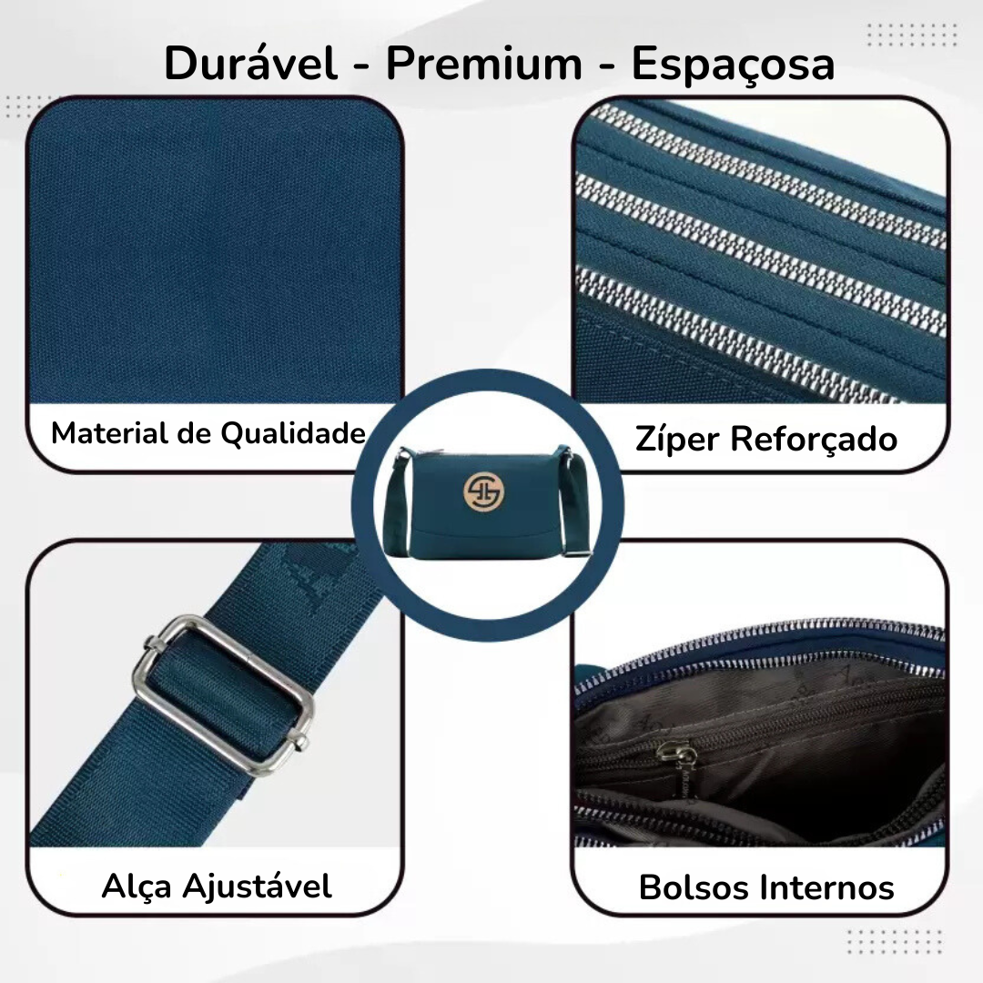 Bolsa de Ombro Adonai Elegance: Edição Exclusiva 2025