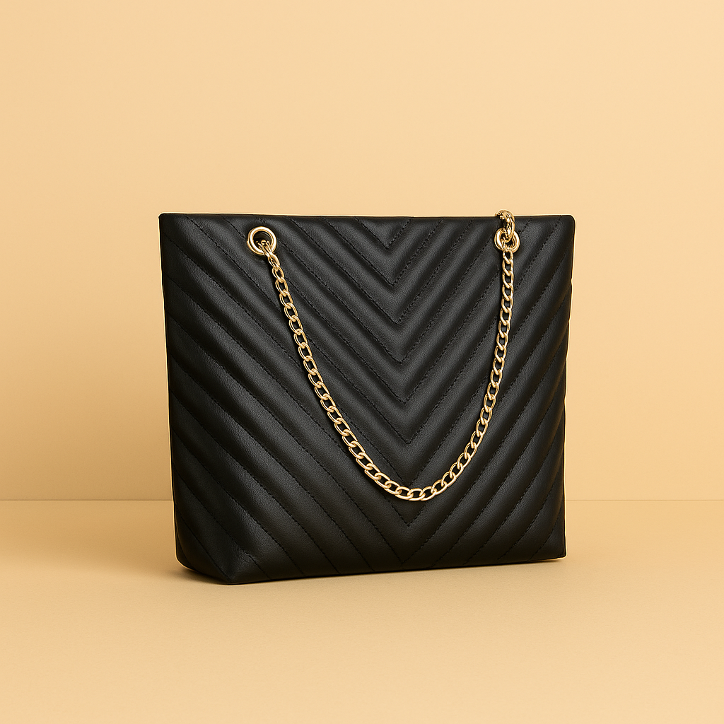 Bolsa Feminina de Ombro - Alça de Corrente